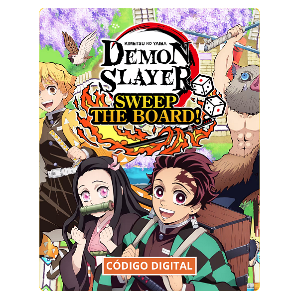 Demon Slayer - Kimetsu no Yaiba - Sweep the Board! PC - Código Digital