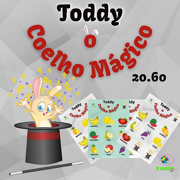 JOGO TODDY O COELHO MÁGICO 20/60