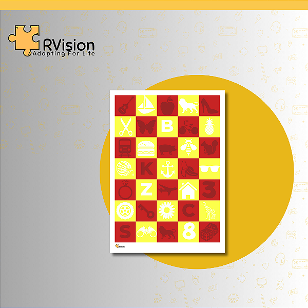 TABELA DE HART ANTI-SUPRESSÃO SEM O ÓCULOS