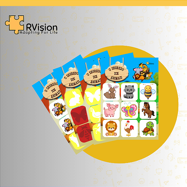 JOGO O SEGREDO DOS ANIMAIS ( PARA LONGE ) - ANTISUPRESSIVO - SEM O ÓCULOS