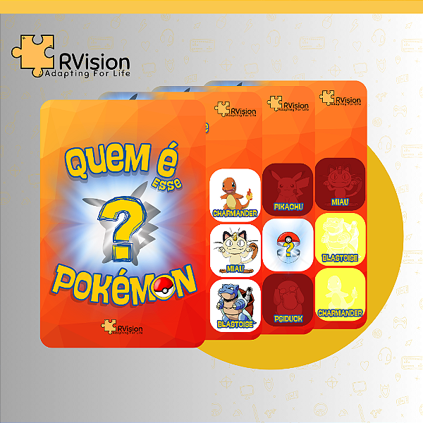 JOGO QUEM É ESSE POKEMON 20/100 - ANTISUPRESSIVO - SEM O ÓCULOS