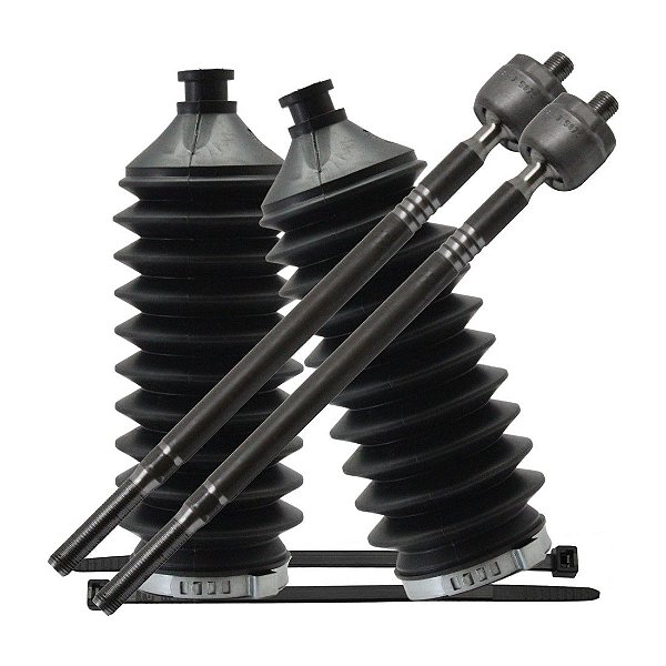 Par Barra Axial Fiat Mobi Uno Com Coifas