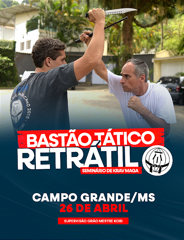 01. USO DO BASTÃO TÁTICO NA DEFESA PESSOAL - CAMPO GRANDE,MS