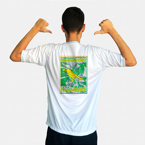 Camiseta Dry Canarinho