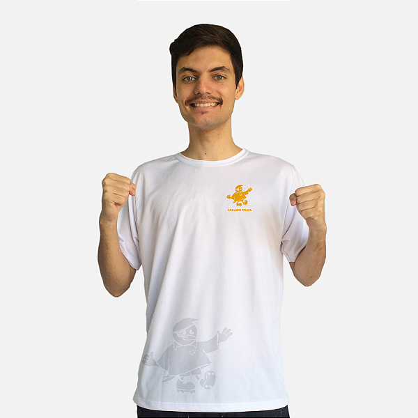 Camisa de Time - Dry Canário Pirata - Curiósinhos