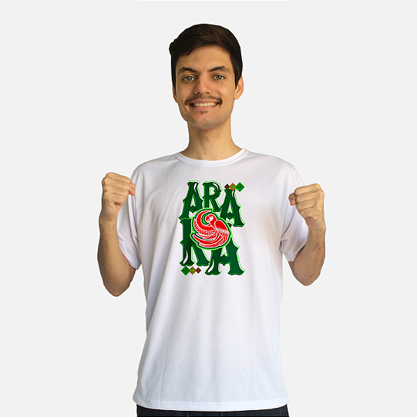 Produtos da Arara - Camiseta Dry e Azulejos