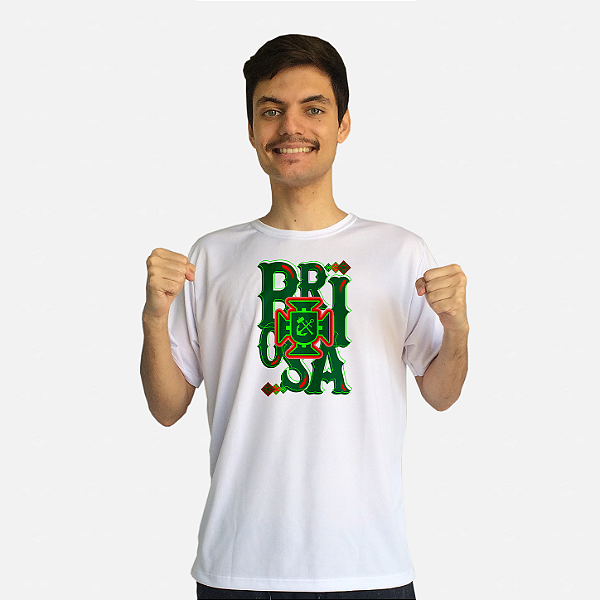 Produtos da Briosa - Camiseta Dry e Azulejos