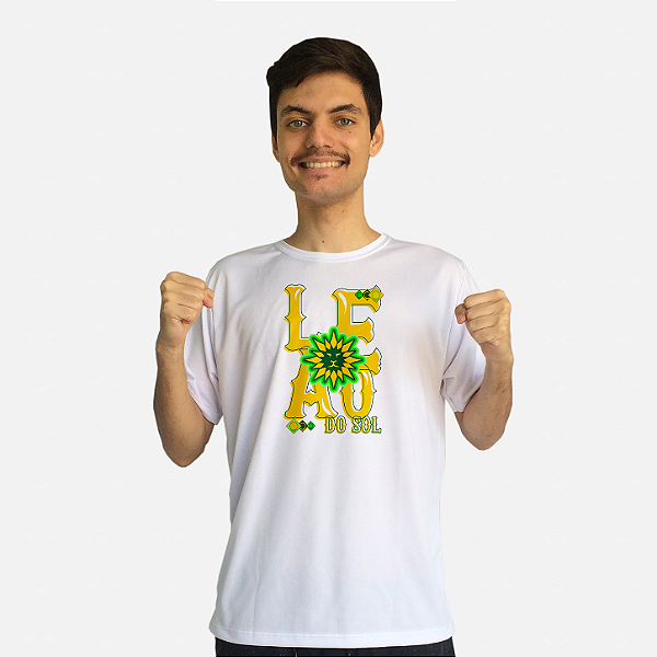 Produtos do Leão do Sol - Camiseta Dry e Azulejos