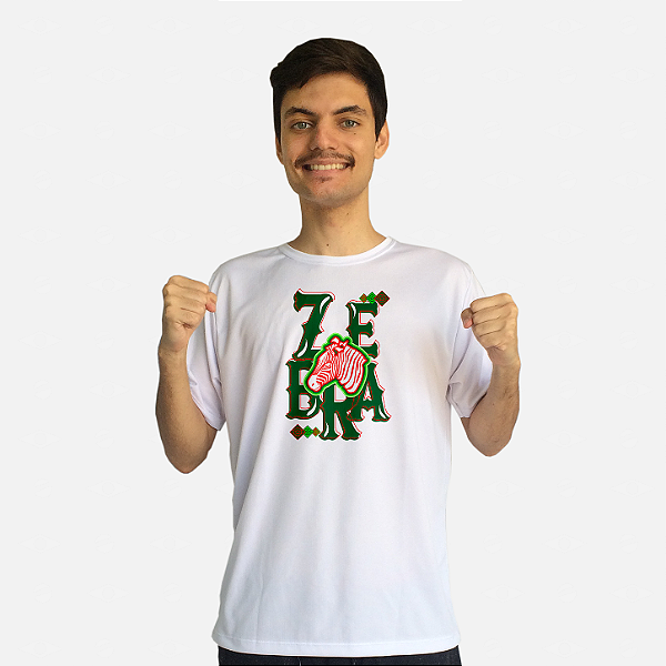 Produtos da Zebra - Camiseta Dry e Azulejos