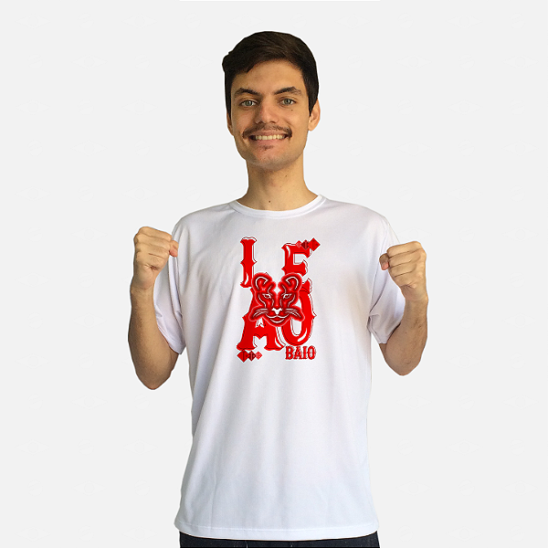 Produtos do Leão Baio - Camiseta Dry e Azulejos