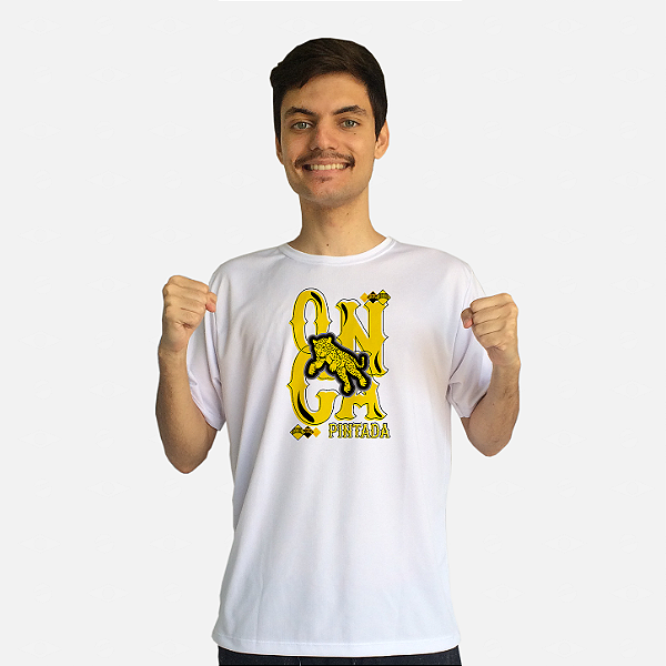 Produtos da Onça-Pintada - Camiseta Dry e Azulejos