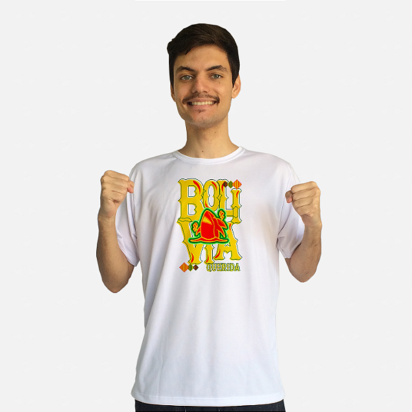 Produtos da Bolívia Querida - Camiseta Dry e Azulejos