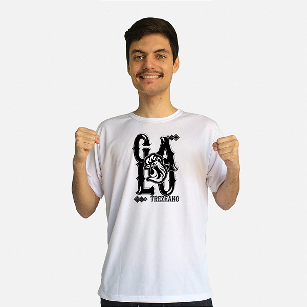 Produtos do Galo Trezeano - Camiseta Dry e Azulejos