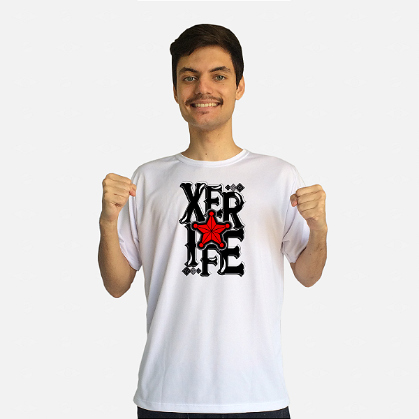 Produtos do Xerife - Camiseta Dry e Azulejos