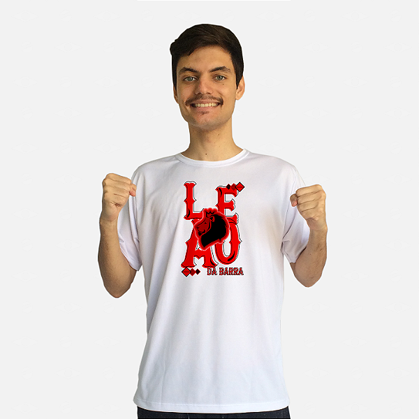 Produtos do Leão da Barra - Camiseta Dry e Azulejos