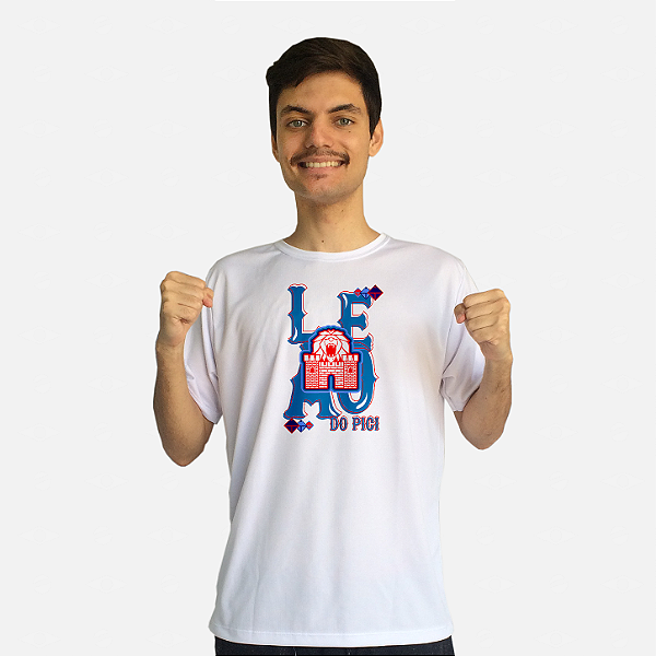 Produtos do Leão do Pici - Camiseta Dry e Azulejos