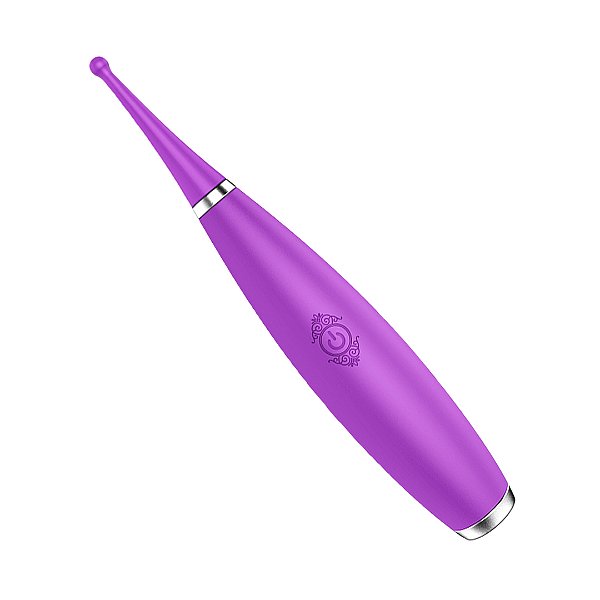(S101) Vibrador Sparkle Multifuncional Facilitador de Squirting- Roxo