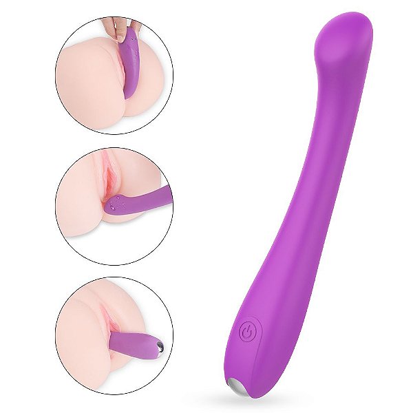 Vibrador Ponto G Ana S152 ROXO