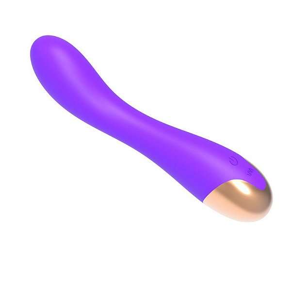 (ZD001) Vibrador Penetrável - Roxo