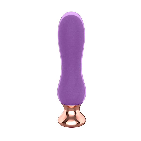 (MY-611) Plug Anal Ondulado com Vibração - 3 Cores