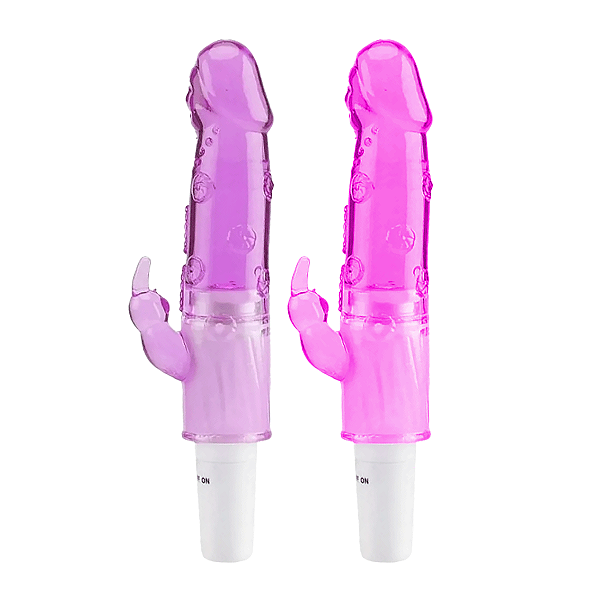 (LB7021) Vibrador Baby Jelly À Pilha