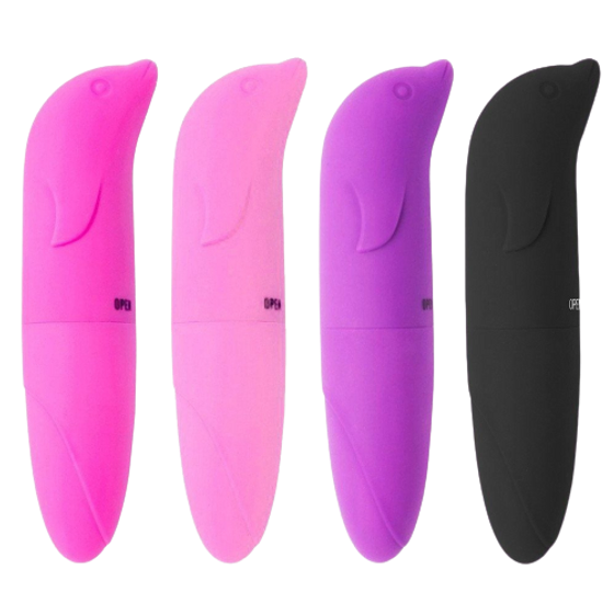 (LB7061) Vibrador Ponto G Em Formato De Golfinho
