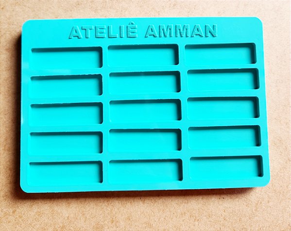 Molde Silicone Tag 15 cavidades
