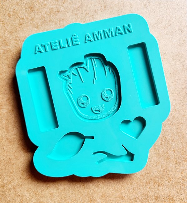 Molde Silicone Groot 6 cavidades