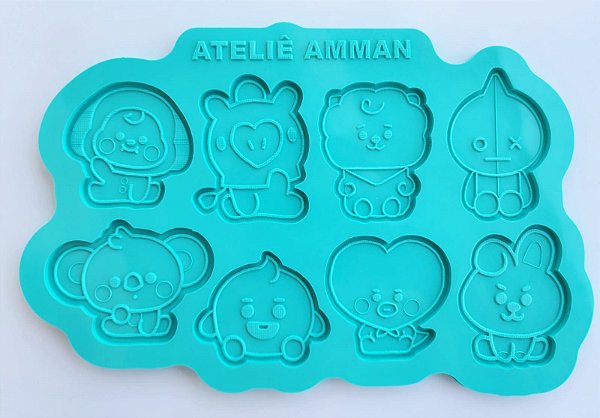 Molde de Silicone Bt21