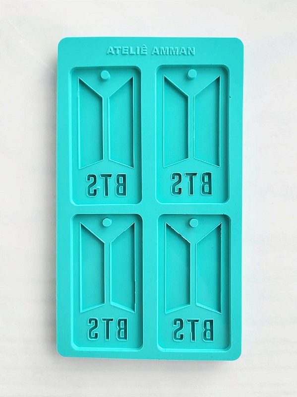 Molde de Silicone Símbolo BTS