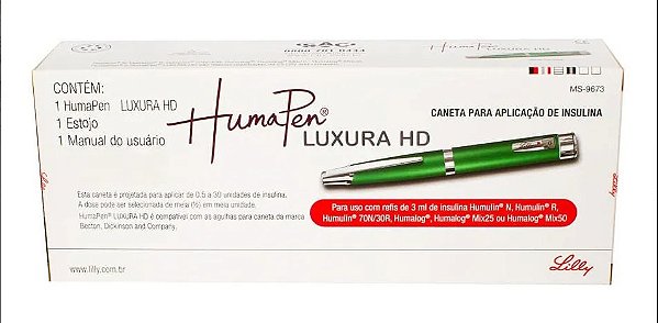 Caneta De Insulina Humapen Luxura
