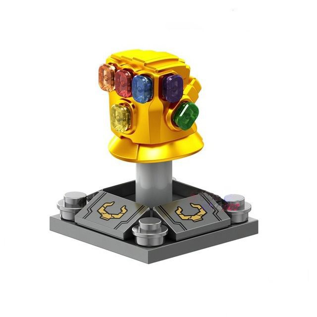 Boneco Luva Infinito Compatível Lego Montar Marvel