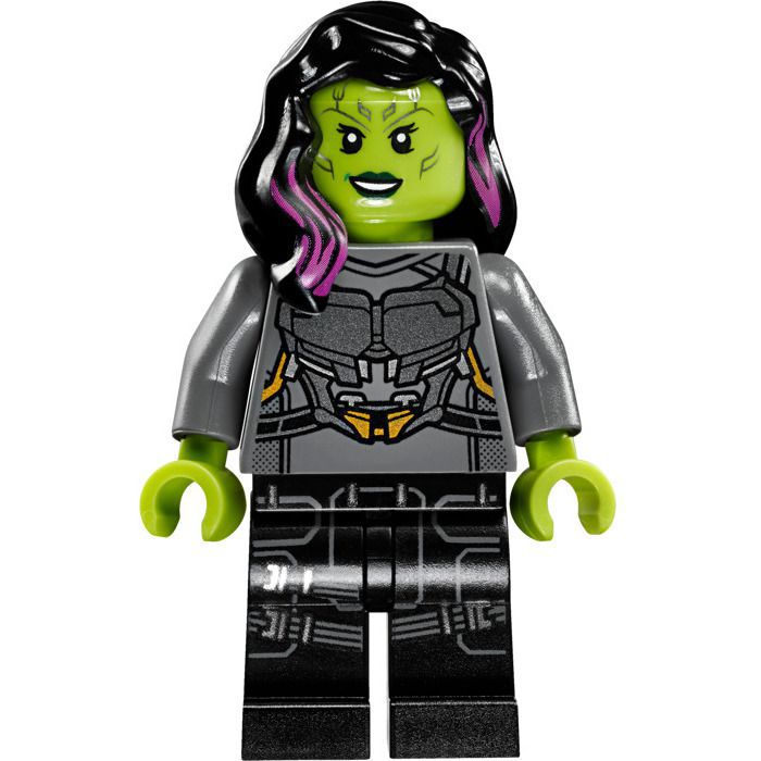 Boneco Gamora Compatível Lego Montar Marvel