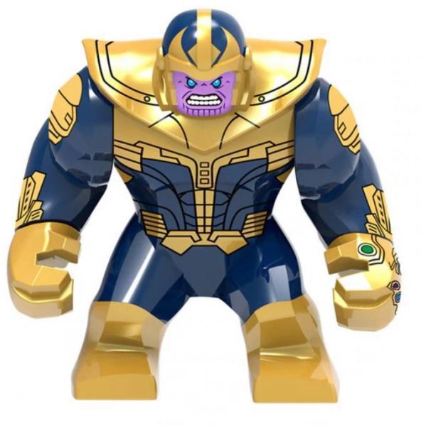 Boneco Thanos guerra infinita Compatível Lego Montar Marvel