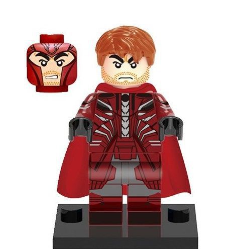 Boneco Magneto Compatível Lego Montar Marvel