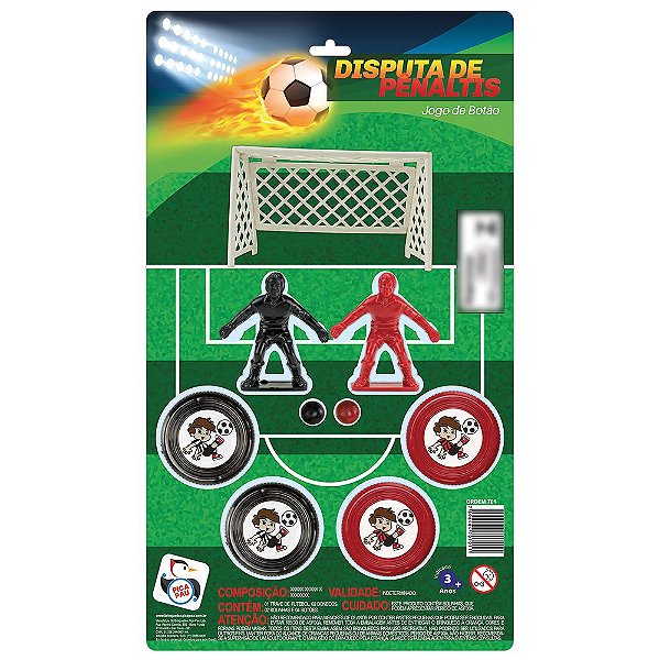 Futebol Botões Infantil Disputa de Gols Pica Pau Brinquedos