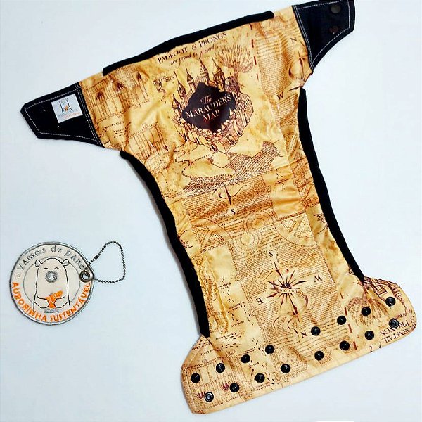 Coleção Fraldas Pocket Escola de Bruxos