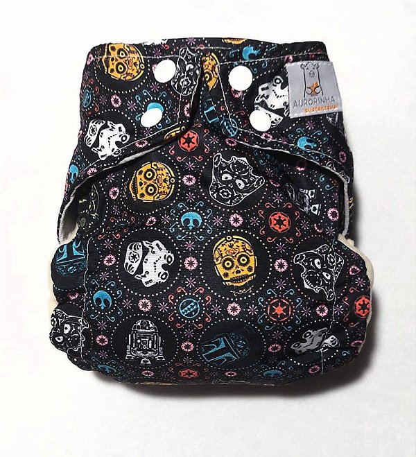 Coleção Fraldas Pocket Star Wars