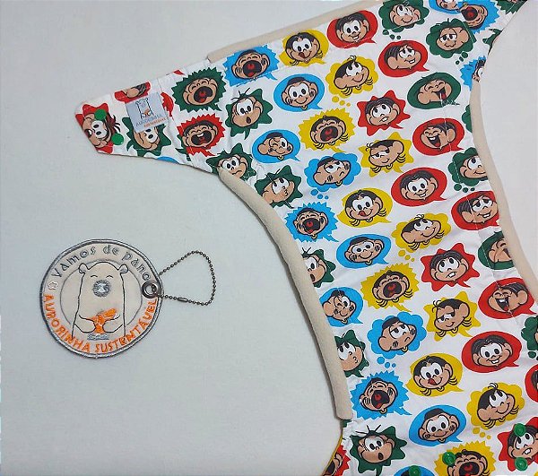 Fraldas Pocket Coleção Turma da Mônica
