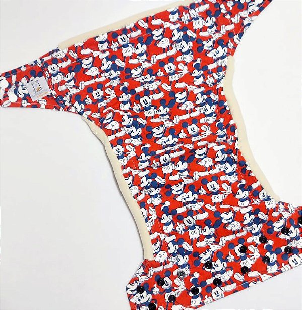 Fraldas Pocket Coleção Turma do Mickey