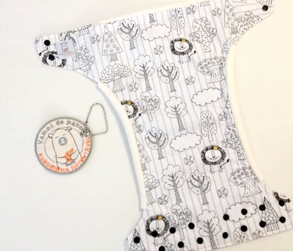 Fraldas Pocket Floresta, Flora e Animais