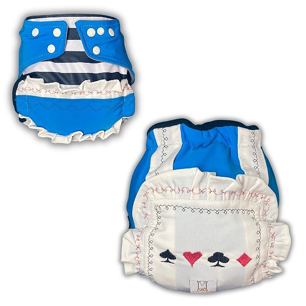 Fralda de Pano Ecológica AURORINHA SUSTENTÁVEL Pocket Lycra ALICE Tamanho Único 4kg/18kg