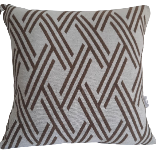 Capa Para Almofada 43x43 Jacquard Tecido Decor 2527