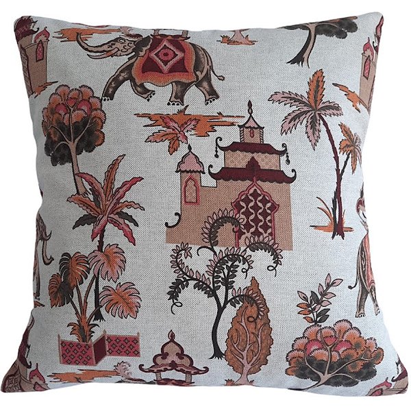 Capa Decorativa p/ Almofada 45x45cm Índia Baly