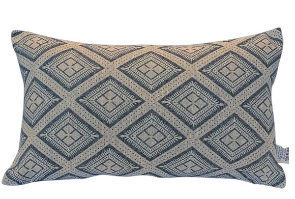 Capa Decorativa p/ Almofada Jacquard 30x50cm Estampa Geométrica