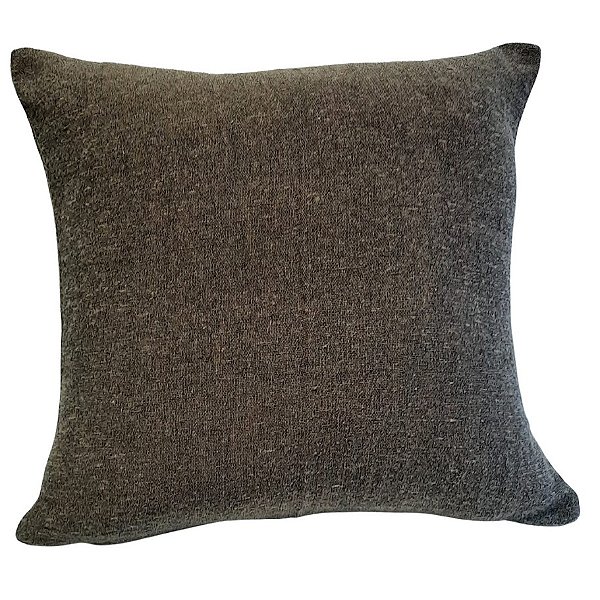 Capa Decorativa p/ Almofada Jacquard 43x43 Bege Liso