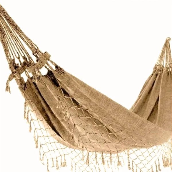 Rede  De Descanso  Casal Tam. 1,50x3,50  na cor Caramelo Mesclado