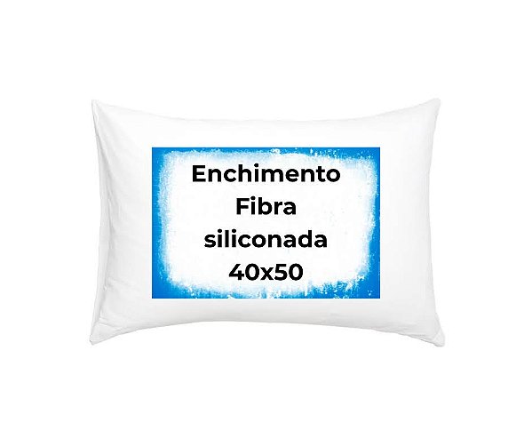 Refil para Almofadas 40x50 cm – Fibra Siliconada