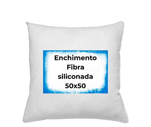 Refil para Almofadas 50x50 cm – Fibra Siliconada