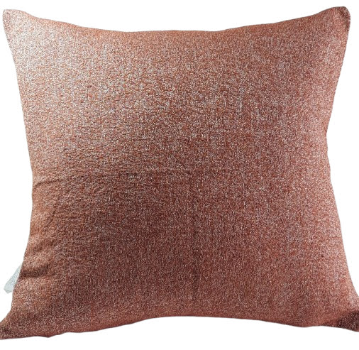 Capa Decorativa Jacquard  43x43 Naturale Mescla Rosê